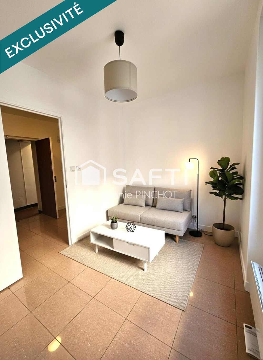 Vente Appartement À VENDRE – CHARMANT 2 PIÈCES LUMINEUX D'ENVIRON 28 M² AVEC CAVE – PARIS 19e Paris 19