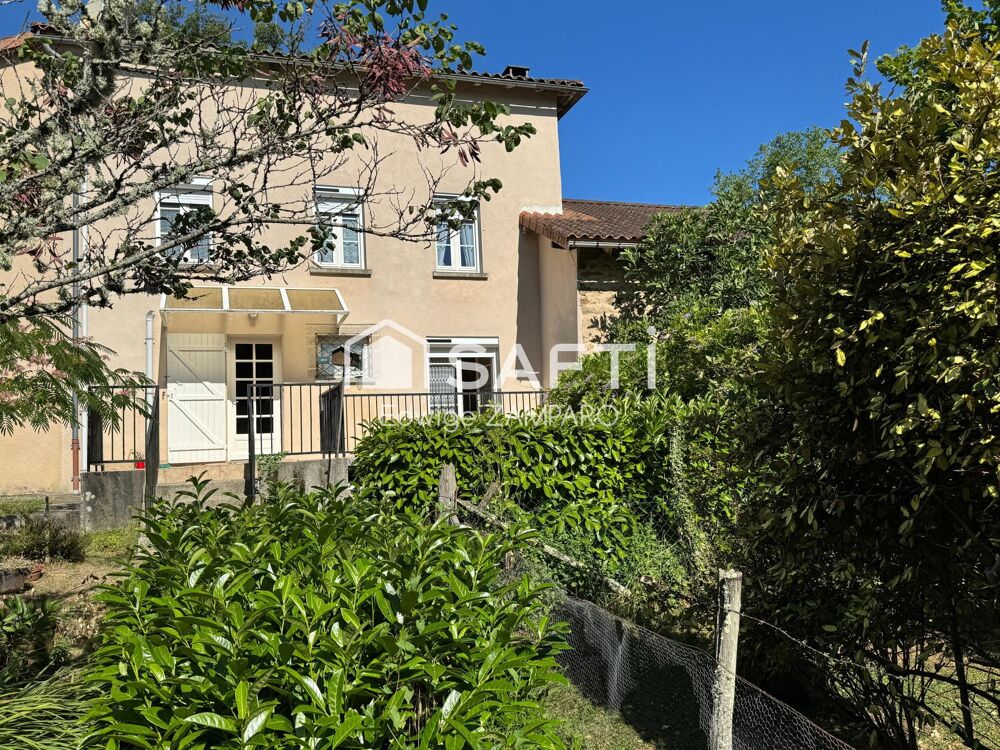 En pierre - Grange & jardin attenants - 2 à 4 chambres