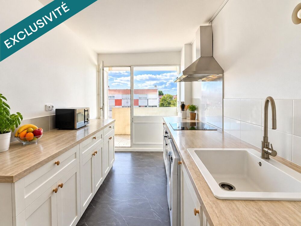 Saint-Herblain  Beau T4 rénové de 85 m² au dernier étage