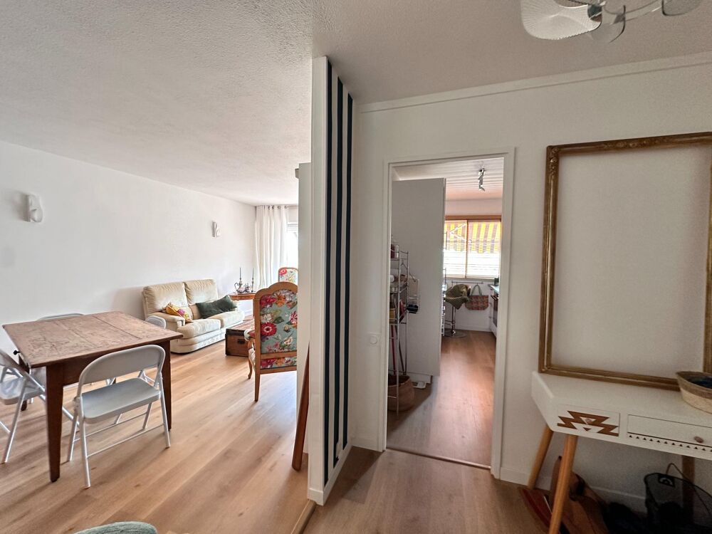 Vente Appartement BORDEAUX CAUDERAN Eglise :T3 rénové, 2 ch, garage, cave, balcon Bordeaux