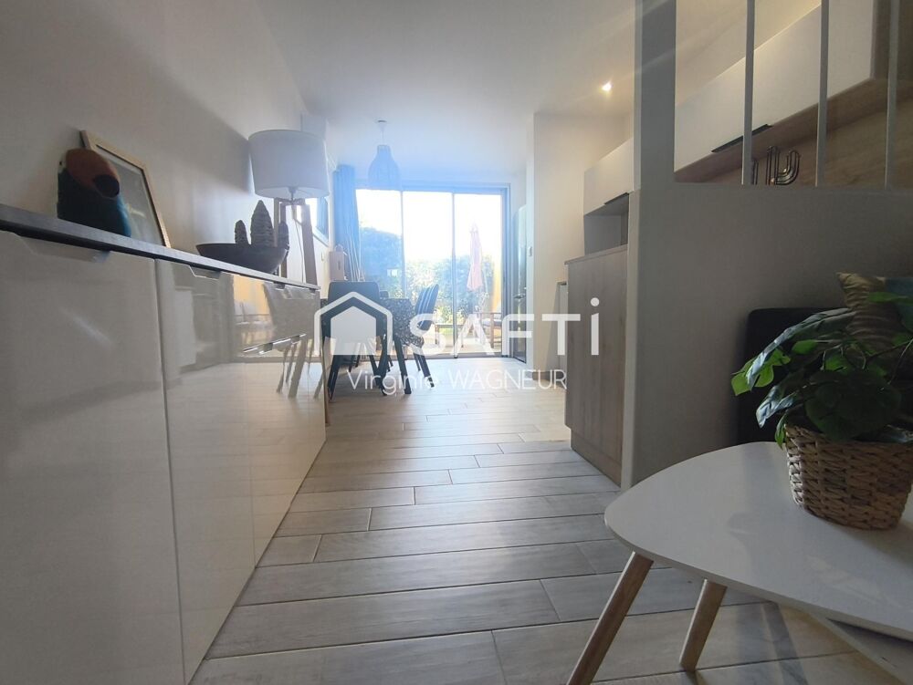 Studio lumineux - Proche mer et parking gratuit