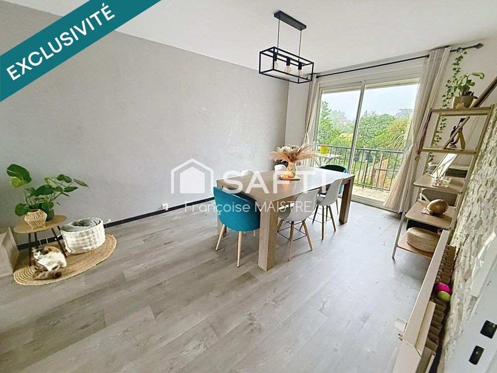 3 chambres, jardin et garage, vue campagne, pas de vis-àvis