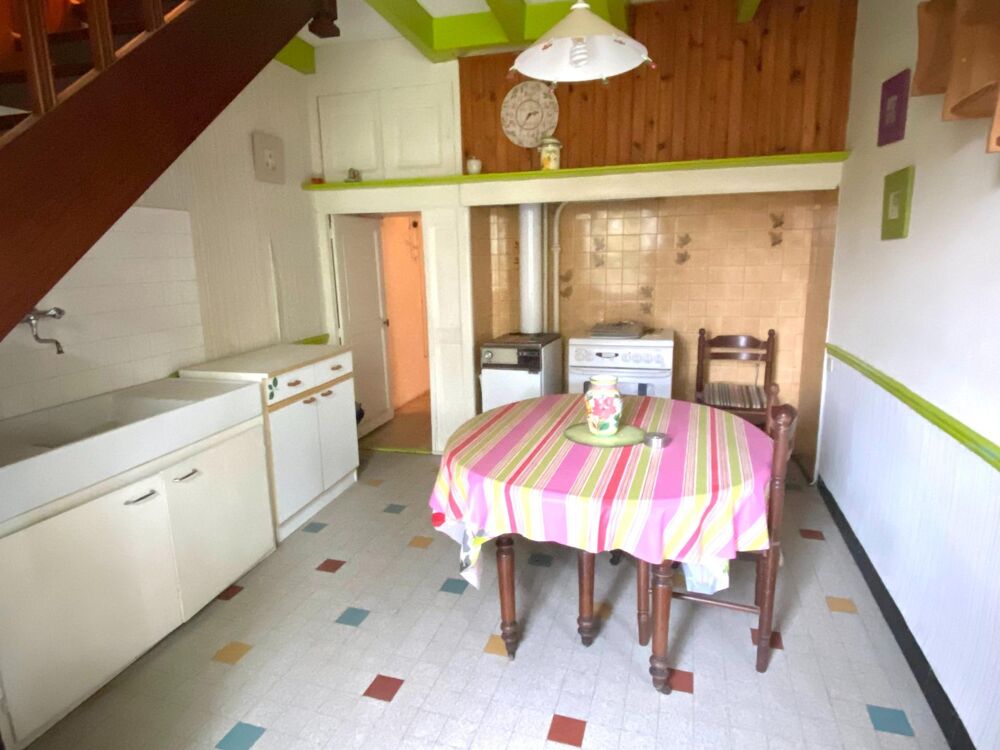 Maison de village avec jardin attenant