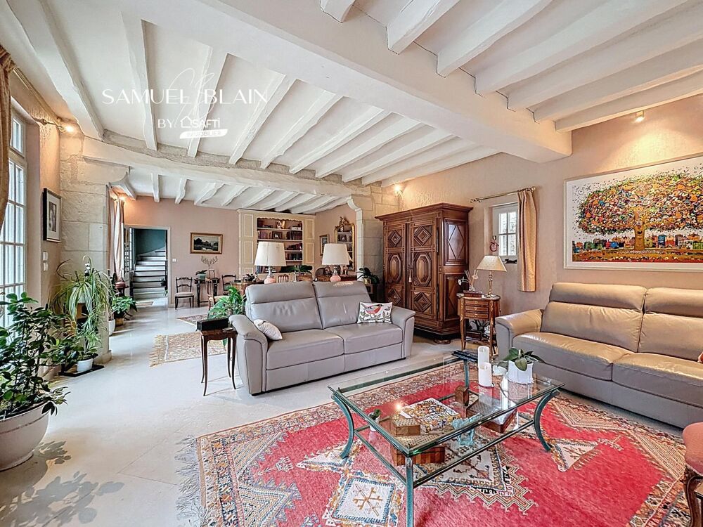 Vente Maison Demeure d'exception de 270 m² sur parc arboré et clos Saumur