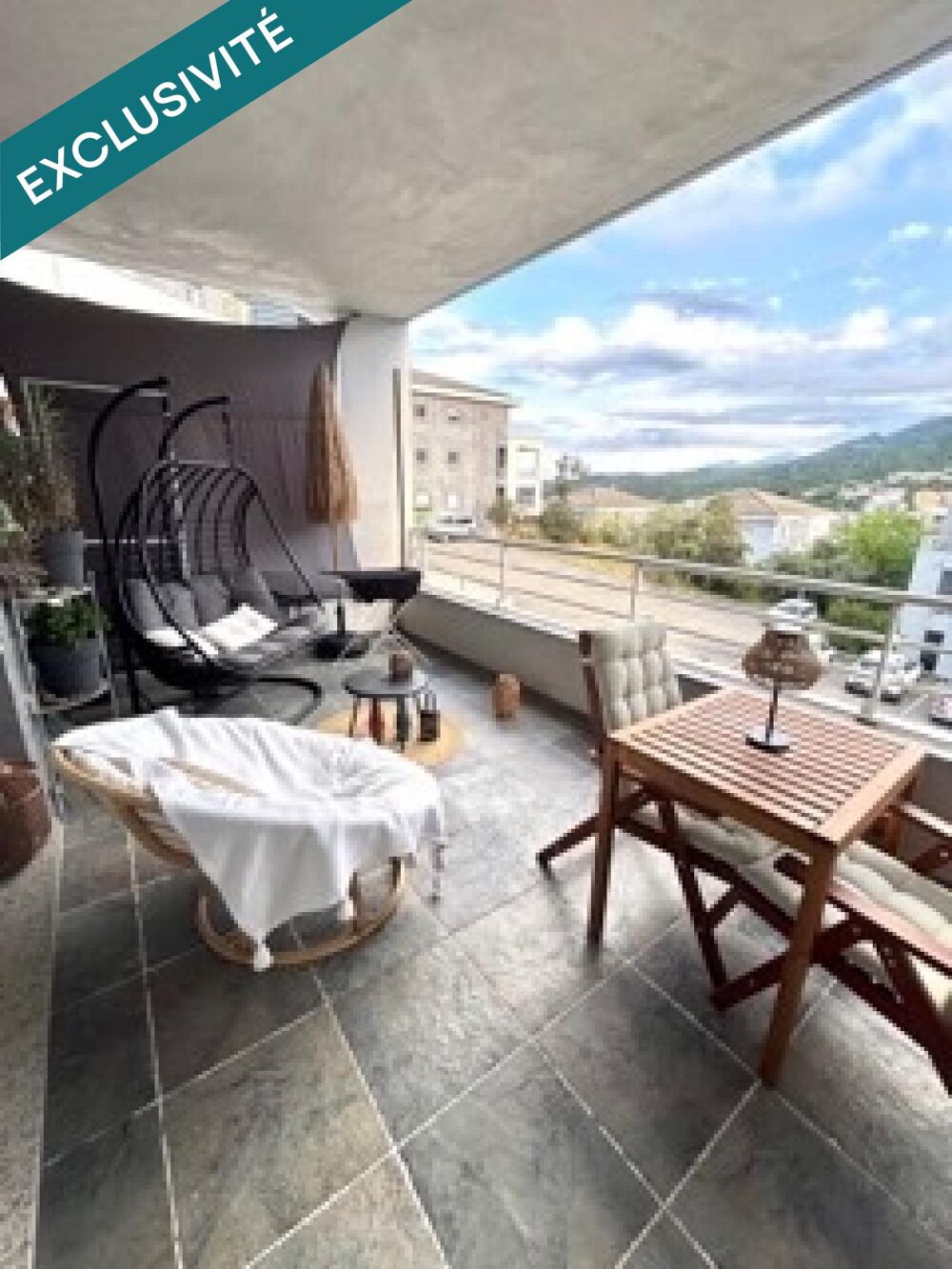 Vente Appartement Charmant T3 avec terrasse et parking Corte