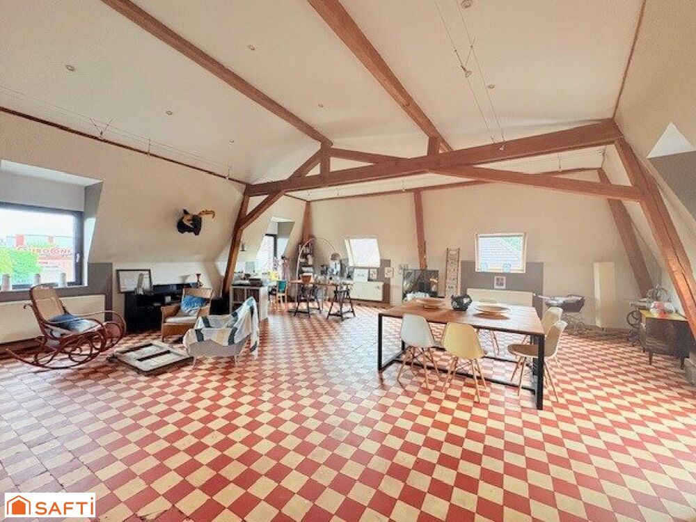 Anzin : Bien dexception, ancienne grange (anciennes écuries) partiellement rénovée sur 621 m² de terrain