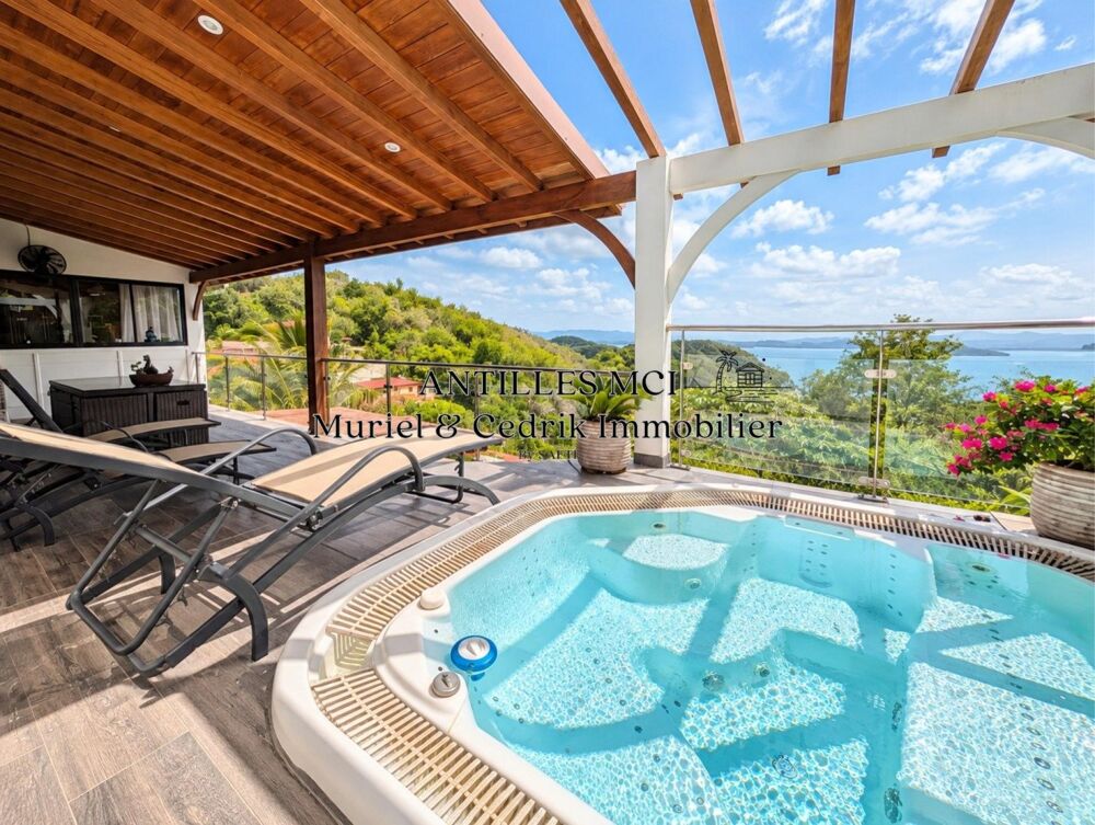 Vente Maison Villa créole, vue mer et espaces modulables Les trois-ilets