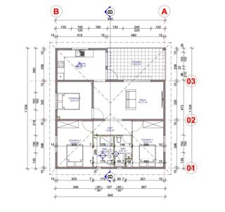  Maison 4 pi�ces 75 m� Riviere-salee