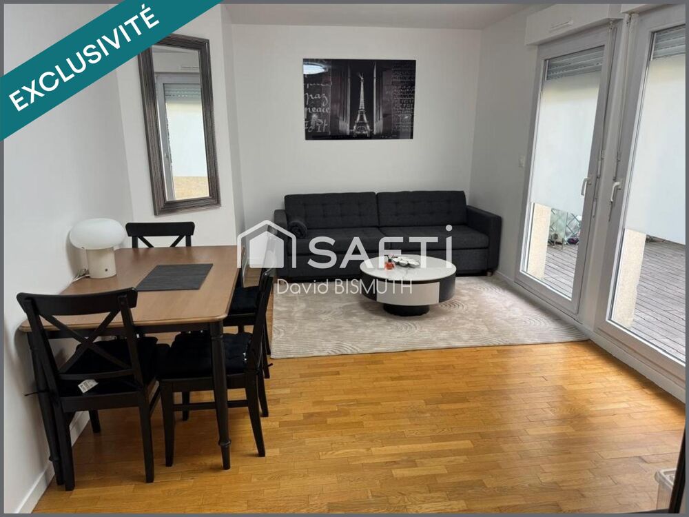 Vente Appartement Studio avec grande terrasse – Résidence récente avec ascenseur Clichy
