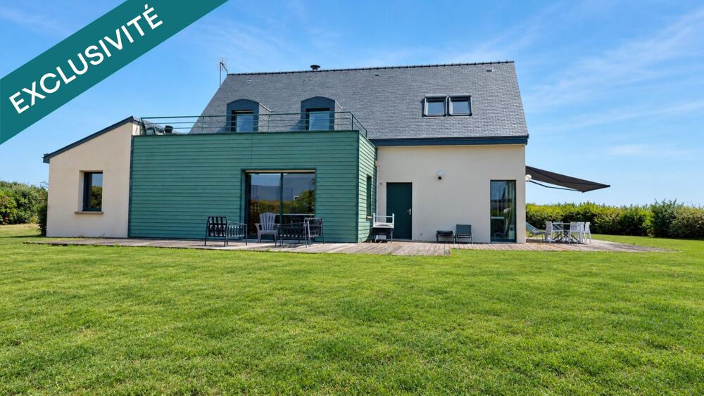 Vente Maison Maison avec vie de plain-pied, piscine intérieure et plage à pied. (visite virtuelle disponible) Moelan-sur-mer