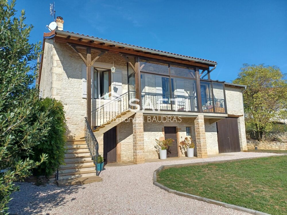 Maison rénovée en pierres