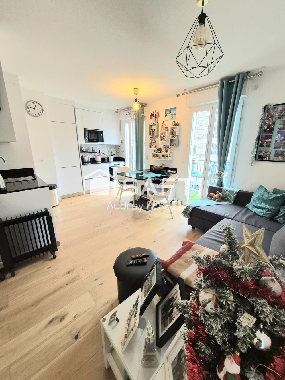 MAGNIFIQUE APPARTEMENT F2 TRANSFORME EN F3 REFAIT A NEUF