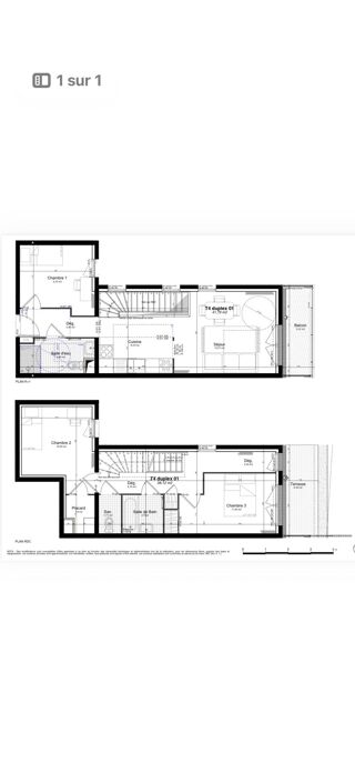  Appartement à vendre 4 pièces 80 m²