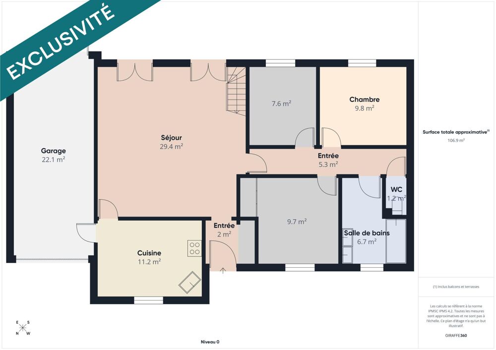 Vente Maison Maison 4 Chambres, bureau et garage Dompierre-sur-mer
