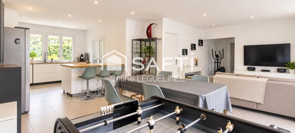 Maison familiale avec vie de plain pied à 2 mns de Houdan.
