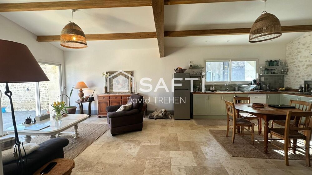 Maison charentaise rénovée