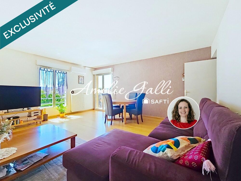T3 de 77 m² traversant au dernier étage avec balcon