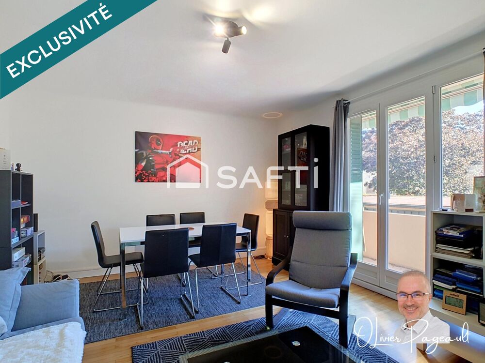 Vente Appartement Spacieux T3 traversant au calme avec deux balcons Lyon 8