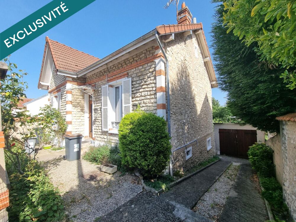 Au Mée village, Meulière de 115 m2 sur un terrain de 637 m2