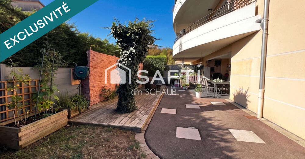 EXCLUSIVITÉ  KEMBS LOECHLÉ | Magnifique F4 en Rez-de-Jardin (94 m²) avec terrasse, garage et jardin sans vis-à-vis