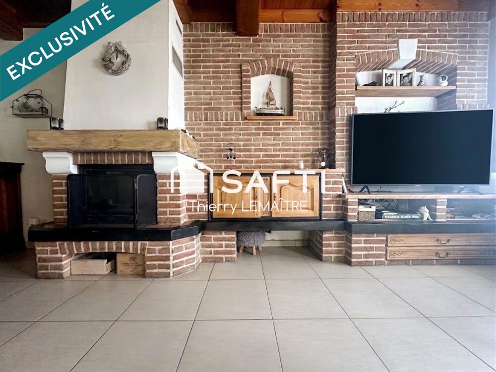 Vente Maison Moulle (62910) - Coup de cœur assuré pour cette maison familiale de 121 m² sur un terrain de 1 185 m². Moulle