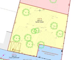  Terrain � vendre 640 m�