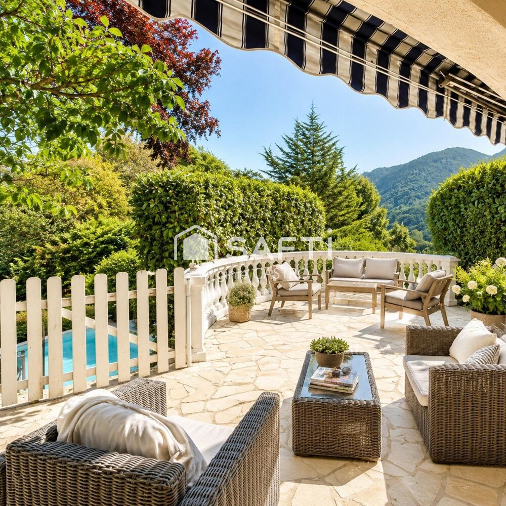 VILLA FAMILIALE 5 Pièces 139 m² avec PISCINE & VUE (15mn de la MER & A8)