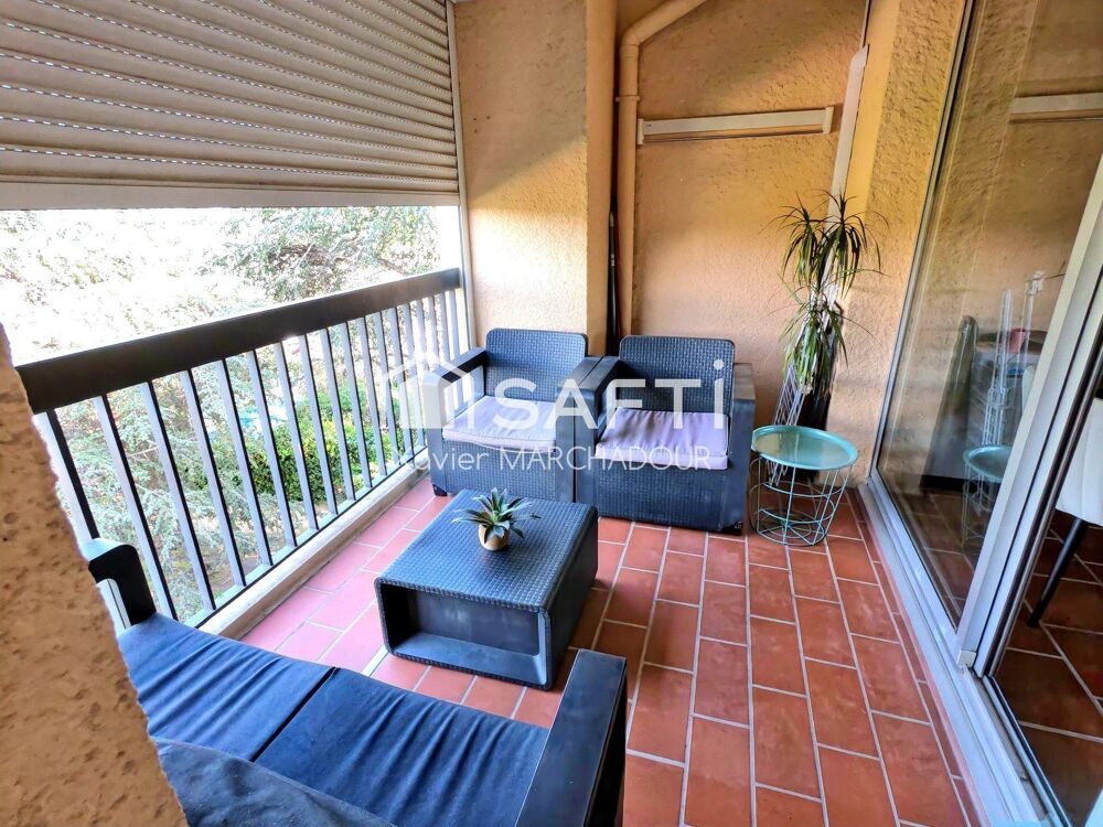 Vente Appartement T3  avec vue panoramique, dernier étage et piscine Cassis