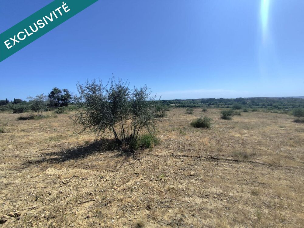 Vente Terrain Terrain de loisirs 6 400 m² alimenté en eau. Montagnac
