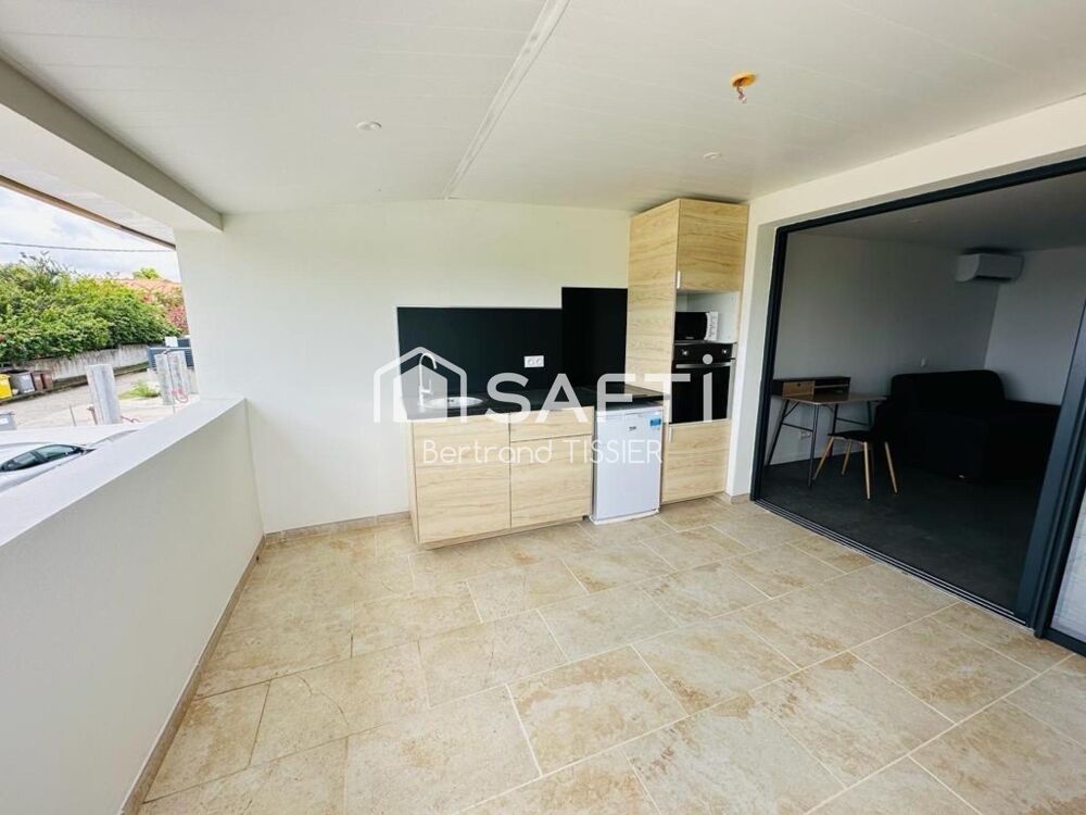 Vente Appartement Studio vue mer, rénové, parfait état, meublé. Sainte-luce