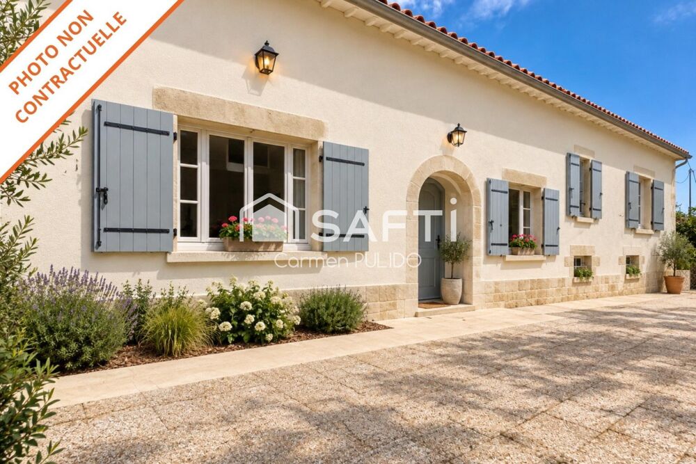 Maison de village en pierre : 3 chambres, garage et extérieur