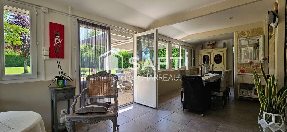 Parc arboré, Maison en pierres, 3 chambres, 130 m²