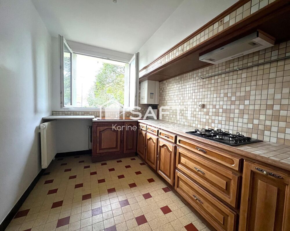 Premier achat ou investissement locatif avec des travaux : Appartement T3 au calme, sans vis à vis à et proximité des commodités