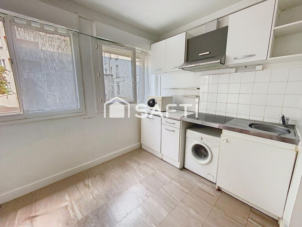Proche du Métro Mairie de Montrouge - Coeur de Montrouge - Studio vendu loué de 17,21 m2