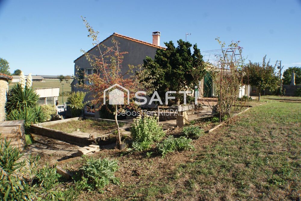 Vente Maison MAISON SUR SS SOL 3 CHAMBRES, GARAGE ET TERRAIN. Cezais