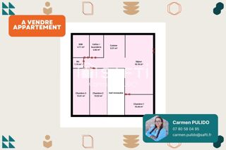  Appartement � vendre 4 pi�ces 76 m�