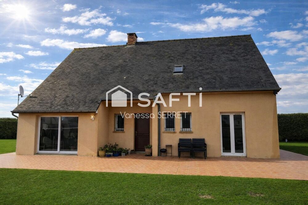 Vente Maison VUE MER EXCEPTIONNELLE – MAISON FAMILIALE À VIERVILLE-SUR-MER Vierville-sur-mer