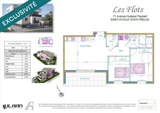  Appartement � vendre 3 pi�ces 60 m�