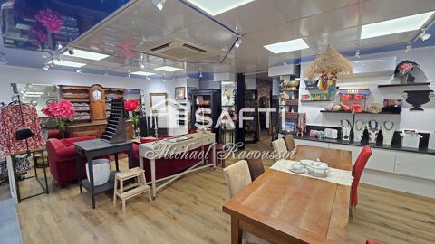   MONTCEAU-LES-MINES – CENTRE-VILLE – MURS COMMERCIAUX ET APPARTEMENT T3 