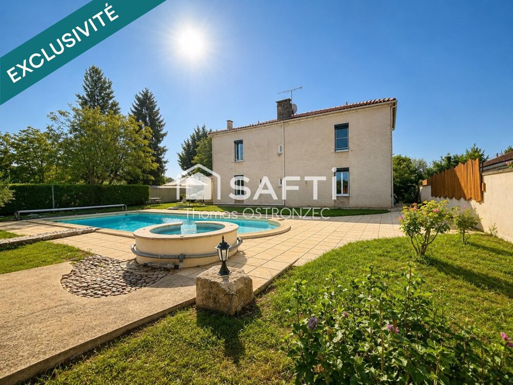 Maison 140 m², 4 chambres, terrain d'environ 2 900 m²