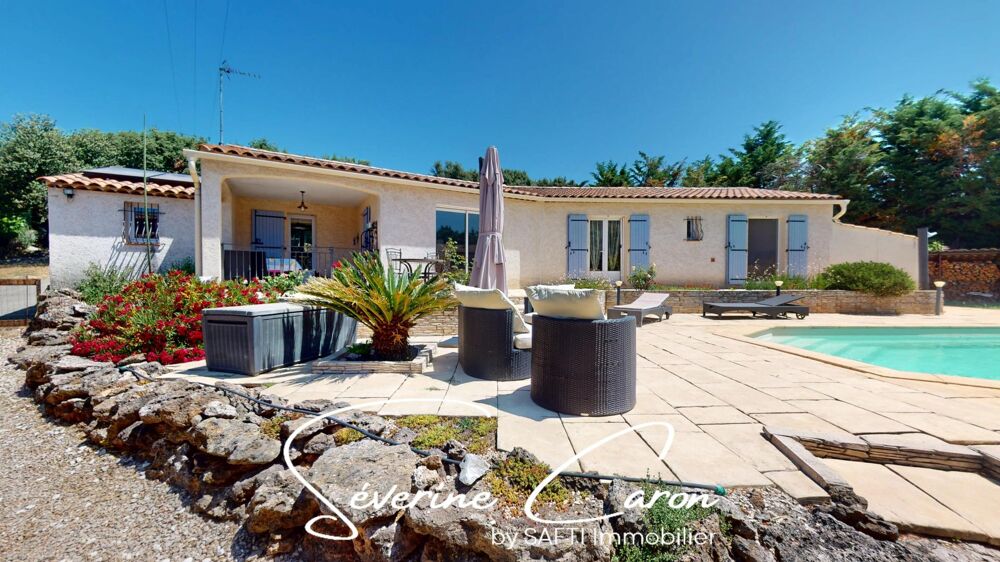 Vente Maison Villa plain-pied à Sainte-Anastasie-sur-Issole avec piscine Sainte-anastasie-sur-issole