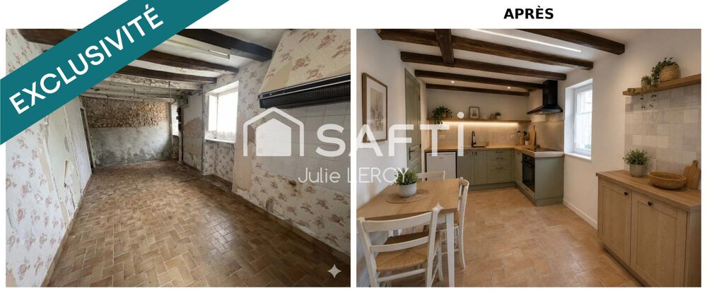 Vente Maison Maison de bourg, située à Fontenay-Sur-Vègre (72350) Fontenay-sur-vegre