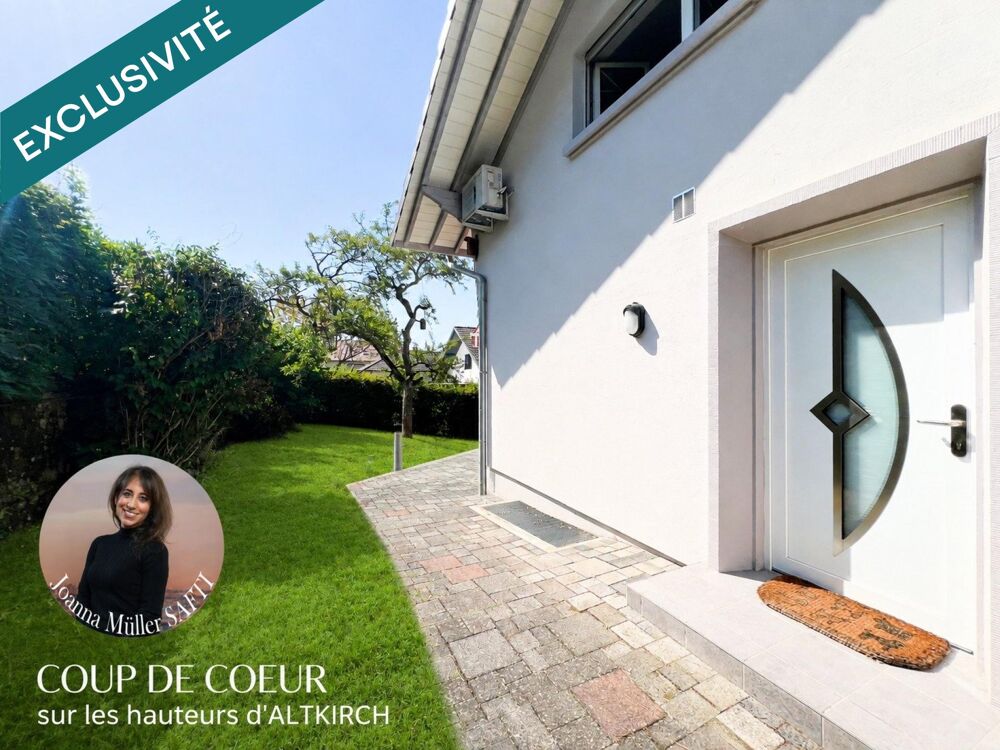 Vente Maison ALTKIRCH – Sur les hauteurs | Maison familiale – Vue Vosges – 3 garages Altkirch