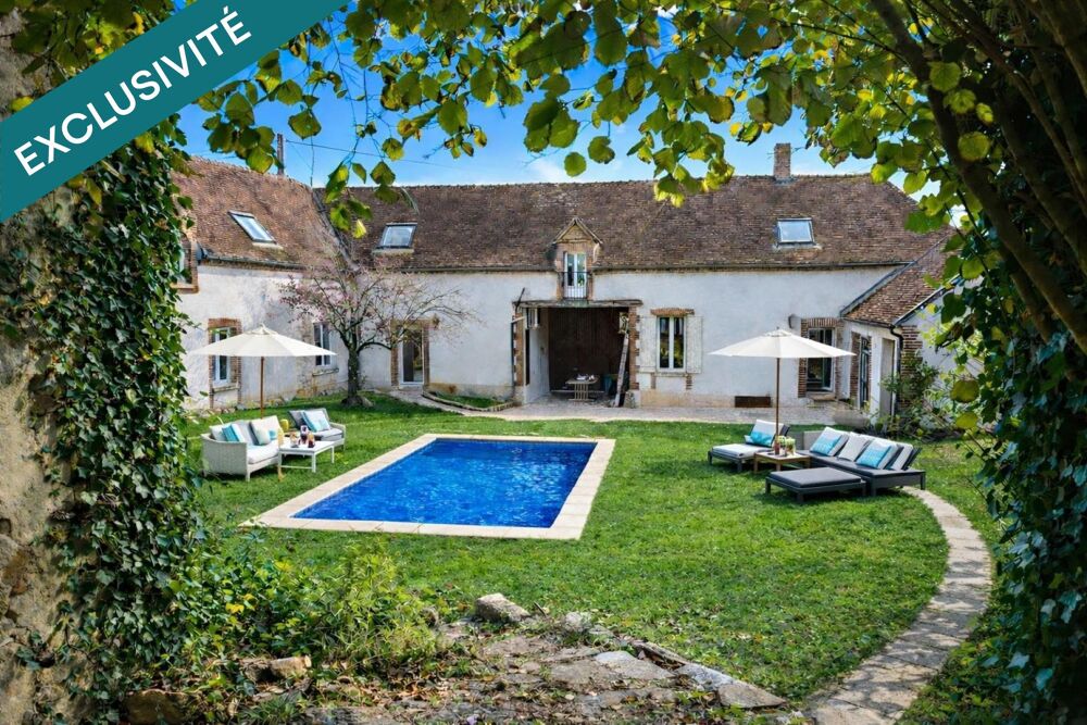 Vente Maison Ancien corps de ferme de 296m² – 5 chambres - À 12 min de Sens Sens