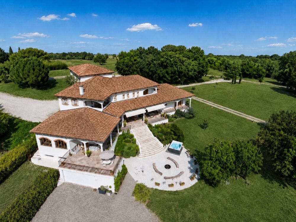 Propriété dexception avec maison damis, parc paysager et plus de 4 hectares  Laroque-Timbaut