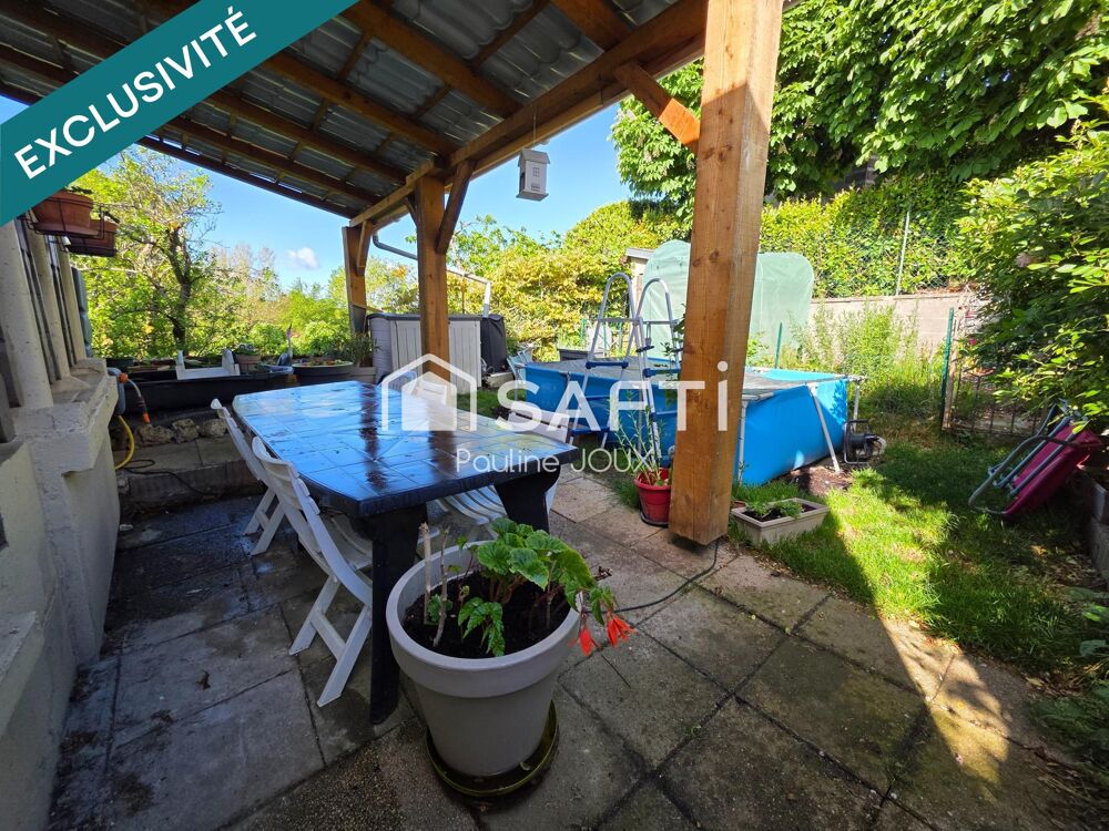 maison 110m2 jardin clos et garage