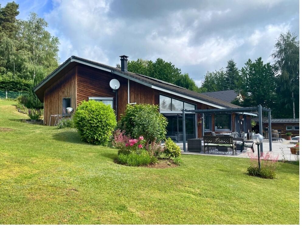 Magnifique chalet ossature bois de plain-pied à Aydat