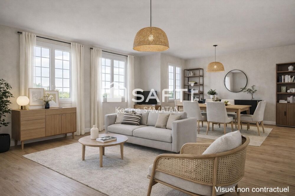 VERFEIL  Maison familiale 166 m² sur parcelle exceptionnelle de 2 800 m² divisible