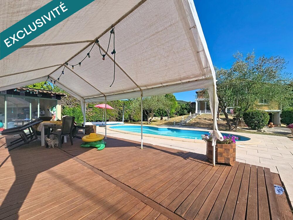 Une superbe villa avec piscine et 2145m2 de terrain paysager, dans lun des secteurs les plus recherchés dHérépian.