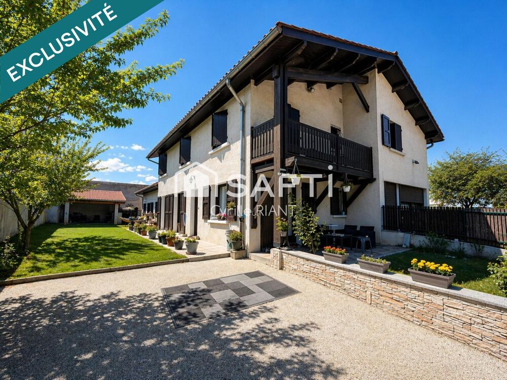 Maison et appartement 160 m², plus local industriel